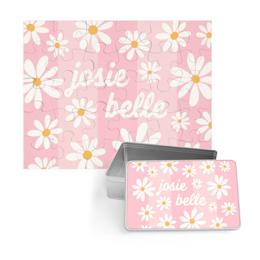 Kids Personalized 30 Piece Puzzle | Daisy Garden