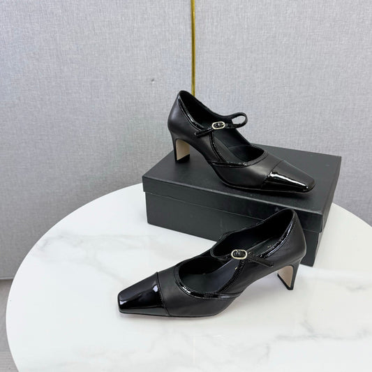 CC 26s Slingback Black Sheepskin 904475