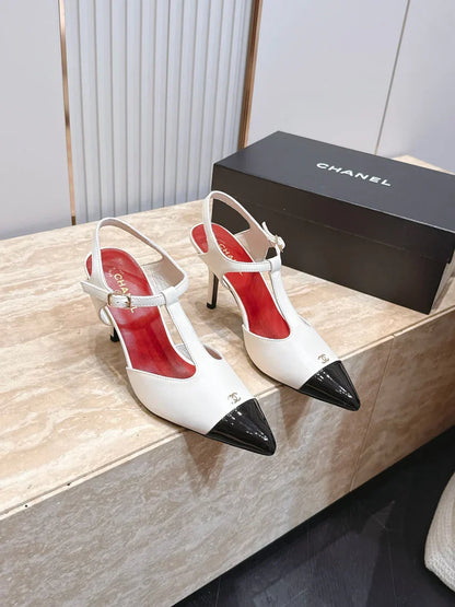 Channel 2026 Slingback 90mm Calfskin 898943