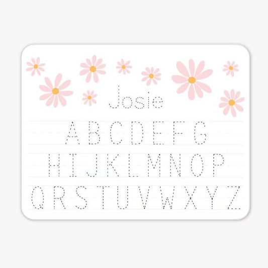Kids Personalized Whiteboard | Daisy Garden
