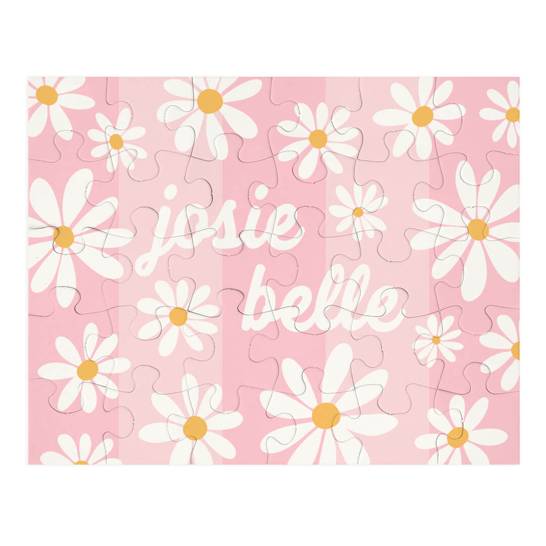 Kids Personalized 30 Piece Puzzle | Daisy Garden