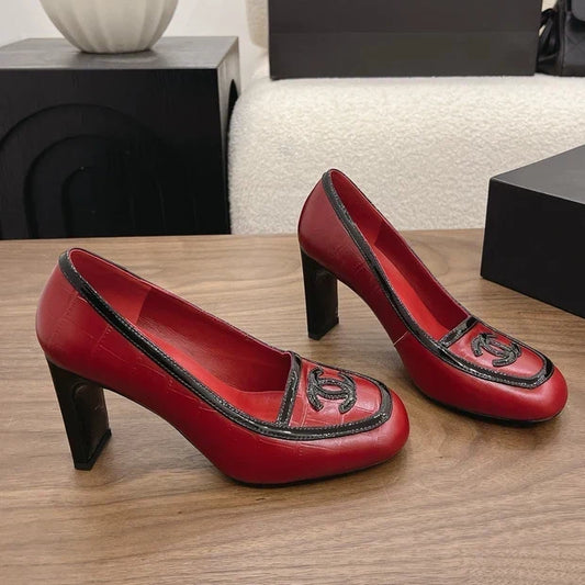 Chanel 2026 Square Toe Pump 9cm Lambskin 191779