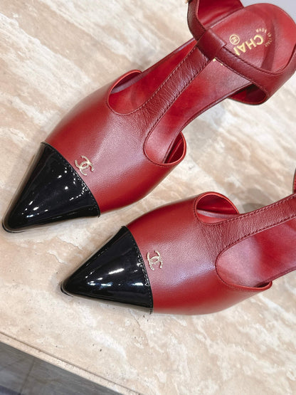 Channel 2026 Slingback 90mm Calfskin 898943