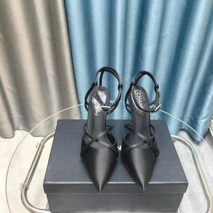 Chanel 2026 High Heel Sheepskin 710893