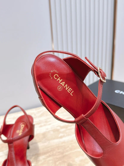Channel 2026 Slingback 90mm Calfskin 898943