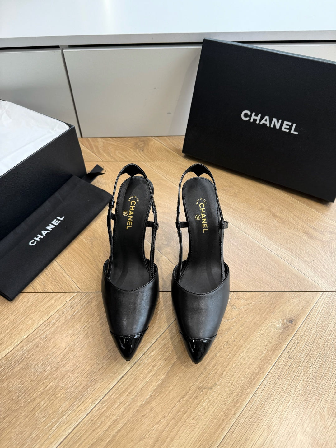 CC 26s Boutique Slingback Black Patent Leather 933116