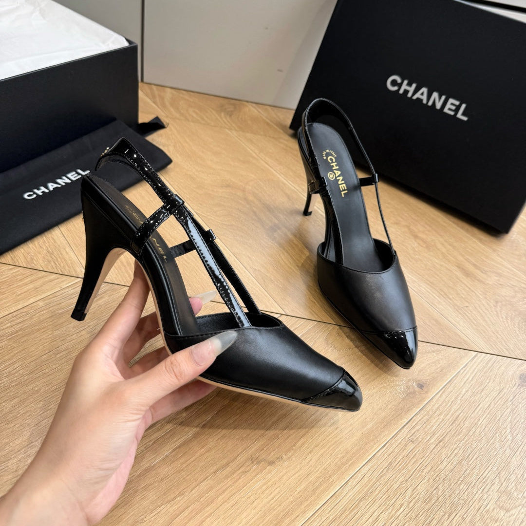CC 26s Boutique Slingback Black Patent Leather 933116