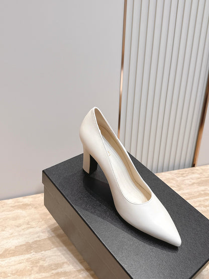 CC Métiers d’art 2026 Pumps 9.5cm White Sheepskin 898966
