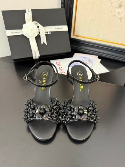 CC 25 Slingback Black Lambskin 233403